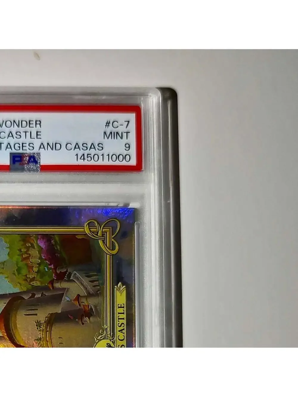 Prince Eric's Castle 2025 Topps Disney #C-7 The Little Mermaid PSA 9 MT
